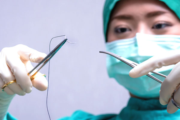 Minor procedures including suture repair